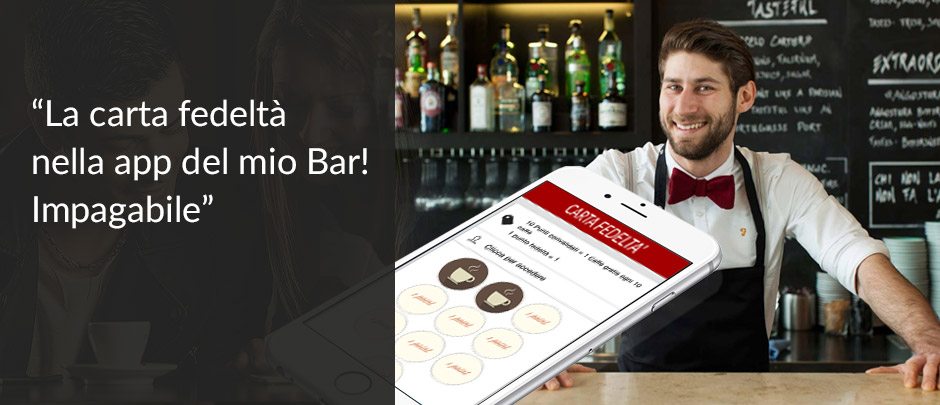 La carta fedeltà per bar e locali