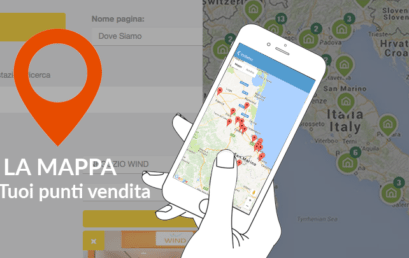 La Mappa punti vendita nella App