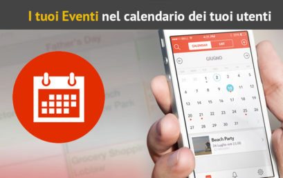 Calendario eventi nella App
